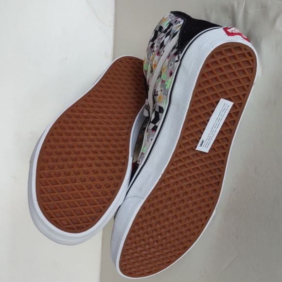 BRAND NEW VANS SK8-HI CHECKBOARD CUBE SNEAKERS - Picture 10 of 16